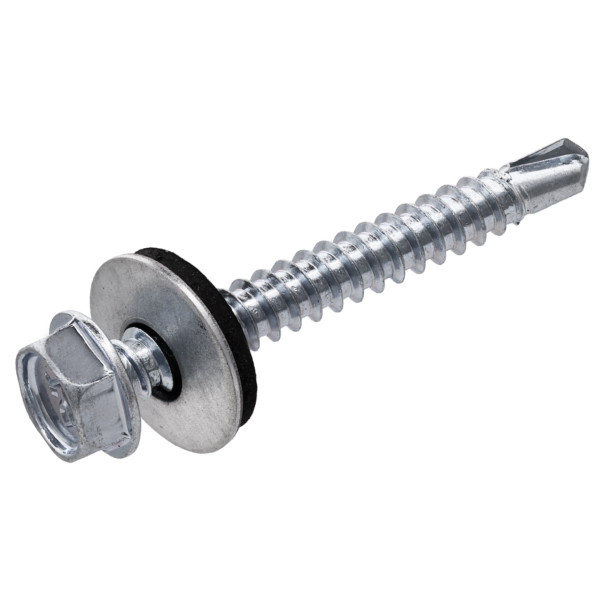 HDW10112 — Self-Drilling Hex Washer Head Screws with Neoprene Bonded Washer