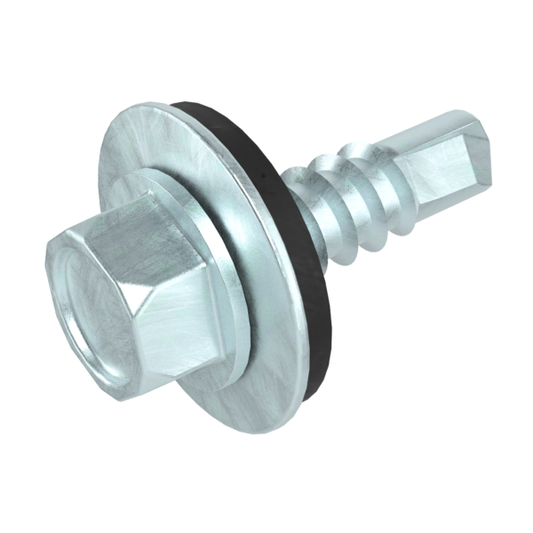 HDW1234 — Self-Drilling Hex Washer Head Screws with Neoprene Bonded Washer