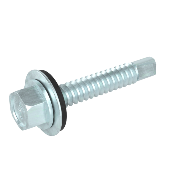 HDW14112 — Self-Drilling Hex Washer Head Screws with Neoprene Bonded Washer