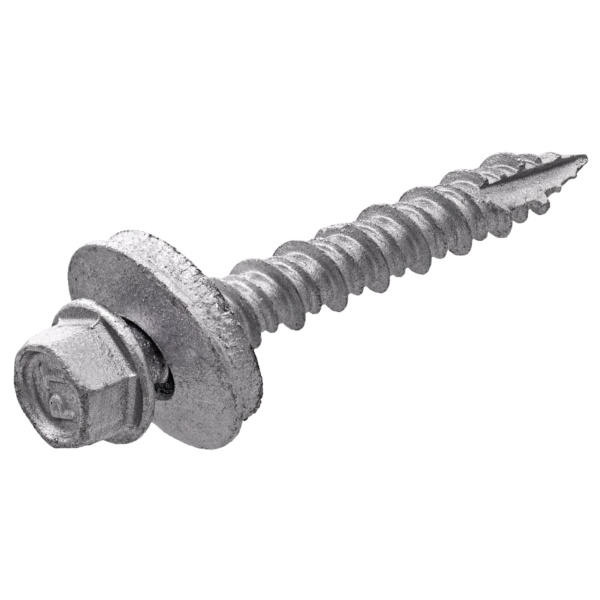 HTW10212PG — Hex Washer Head Screws with Neoprene Bonded Washer