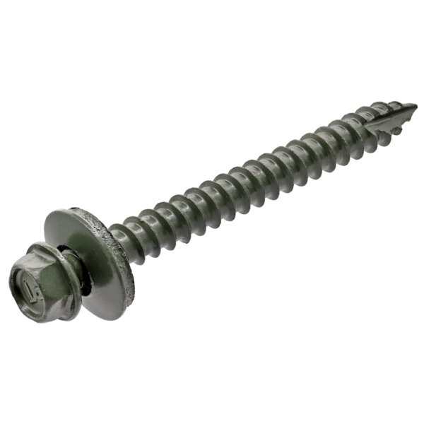HTW14212CG — Hex Washer Head Screws with Neoprene Bonded Washer