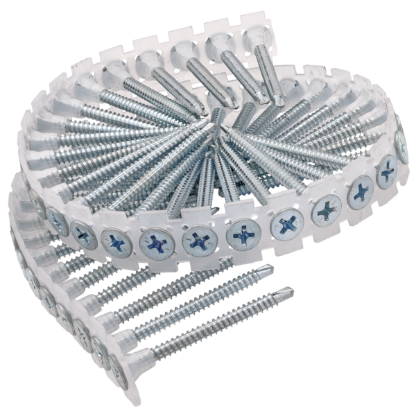 SDZ158C1M — Collated Self-Drilling Screws